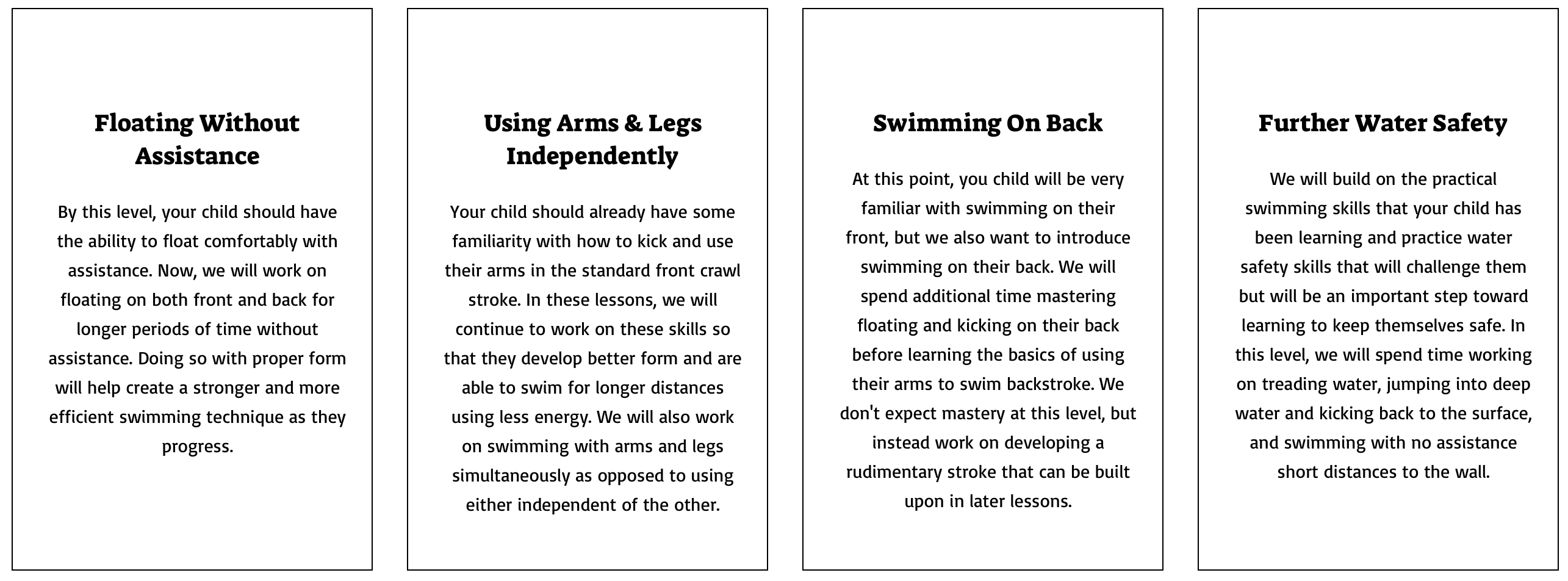 505 Swimming Level 2 Lesson Description.png