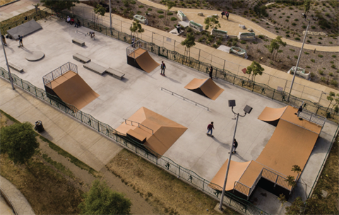 Skate Park Conceptual Photo