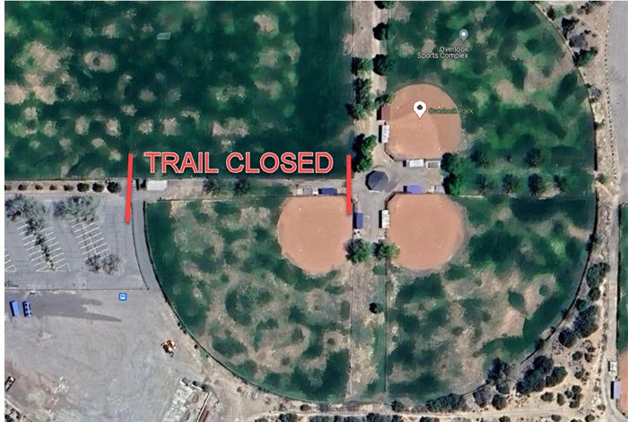 Overlook Park Trail Closure